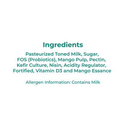 Mango Kefir Milk (180 ml)